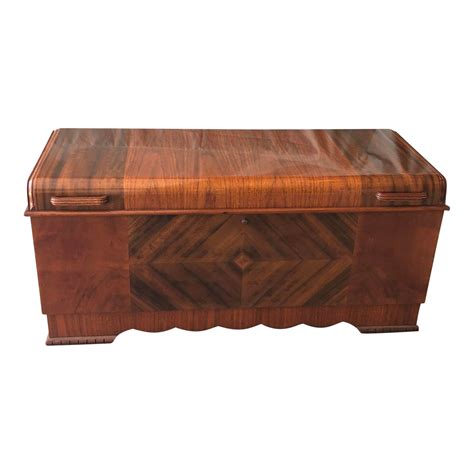 I have this 1910 to 1920 continental desk co. . 1930s cedar chest